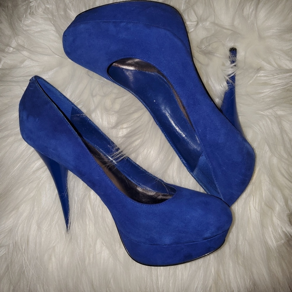 Little Blue Suede Shoe